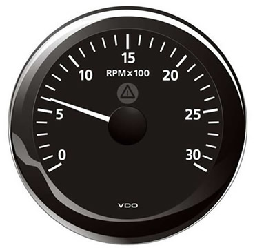 Marine Rev Counter Gauge 3000 RPM